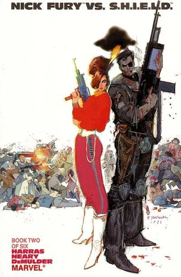 Cover of Nick Fury vs. S.H.I.E.L.D. #2