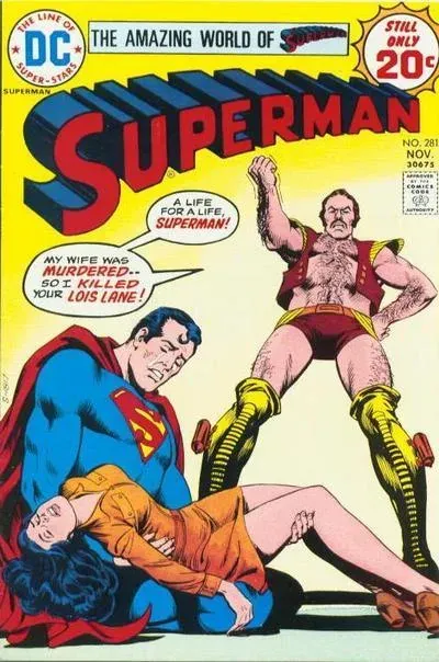 Cover of Superman #281