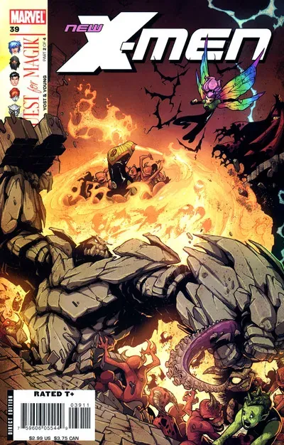 Cover of New X-Men #39