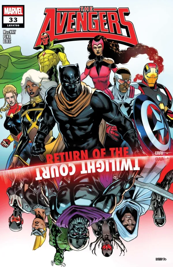 Cover of Avengers #33 (799)