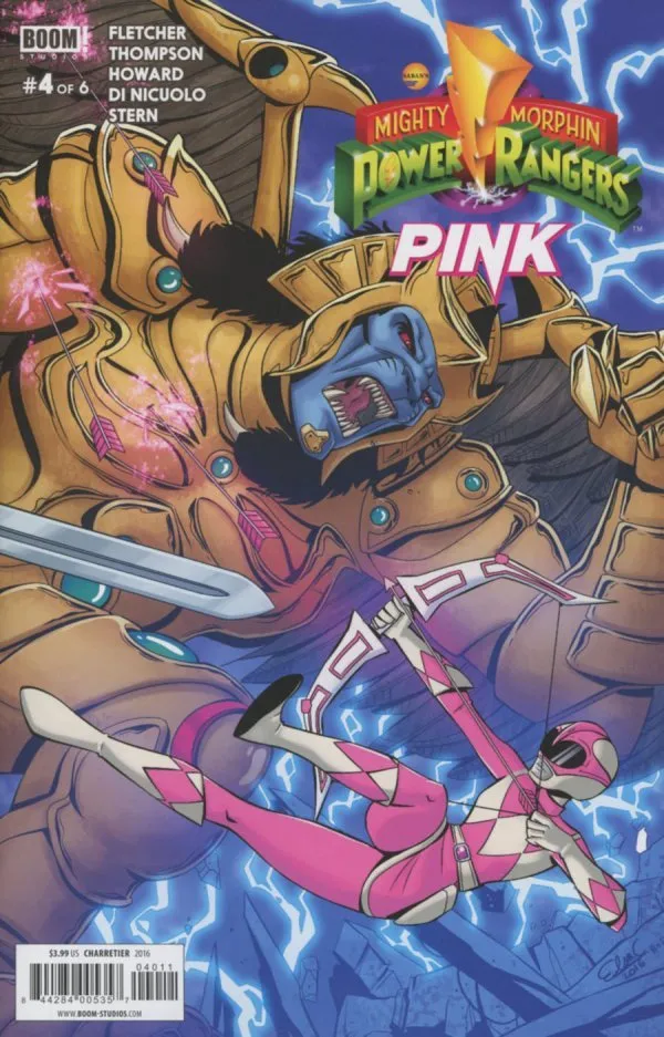 Cover of Mighty Morphin Power Rangers: Pink #4