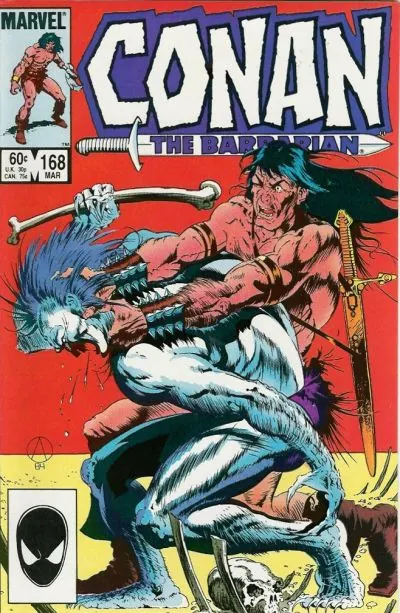 Cover of Conan the Barbarian #168