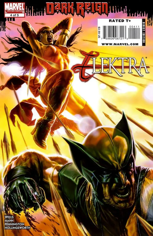 Cover of Dark Reign: Elektra #4