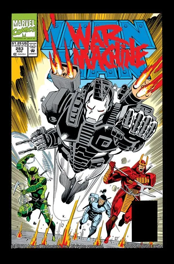 Cover of Iron Man #283