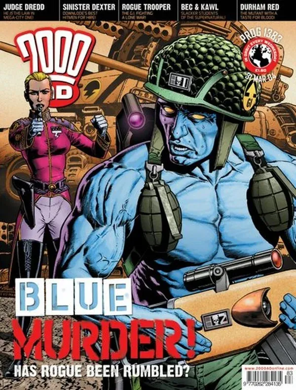 Cover of 2000 AD #1383