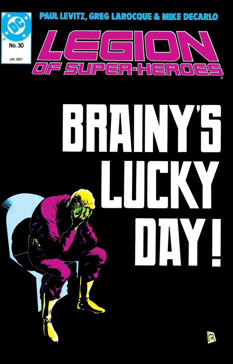 Cover of Legion of Super-Heroes #30