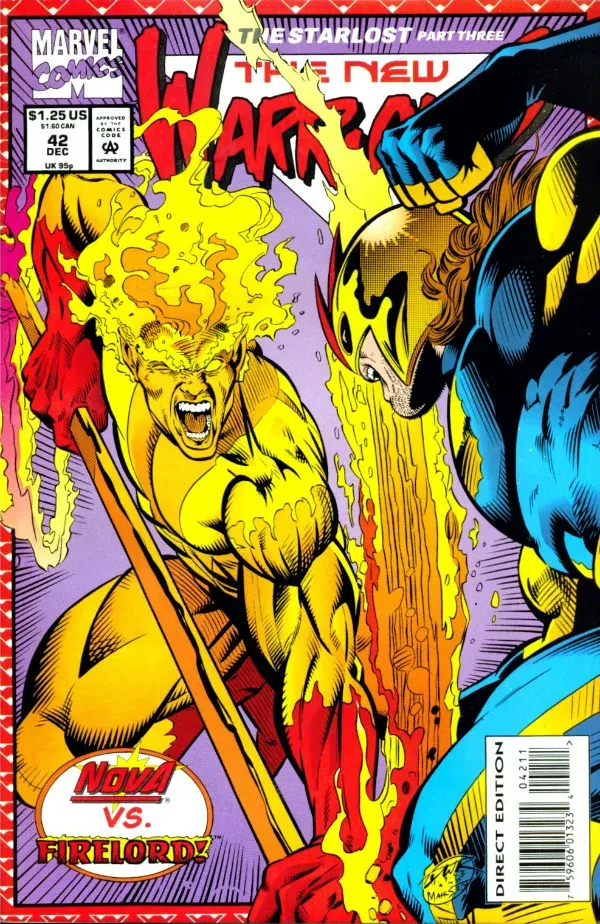 Cover of The New Warriors #42