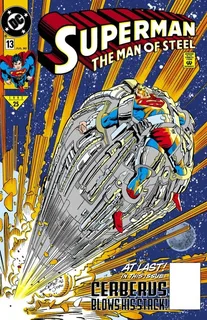 Cover of Superman: The Man of Steel #13