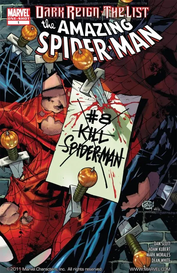 Cover of Dark Reign: The List - Amazing Spider-Man #1
