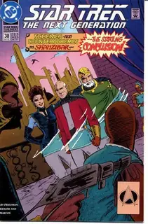 Cover of Star Trek: The Next Generation #38