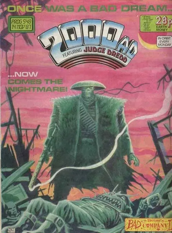 Cover of 2000 AD #548