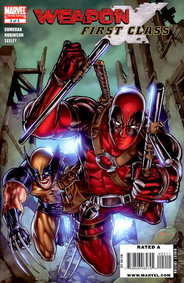 Cover of Weapon X: First Class #2