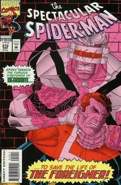 Cover of The Spectacular Spider-Man #210