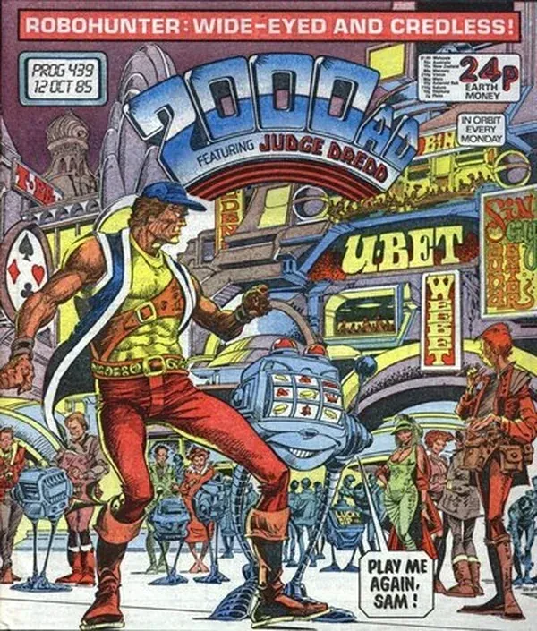 Cover of 2000 AD #439