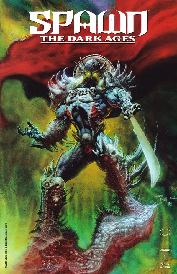 Cover of Spawn: The Dark Ages #1