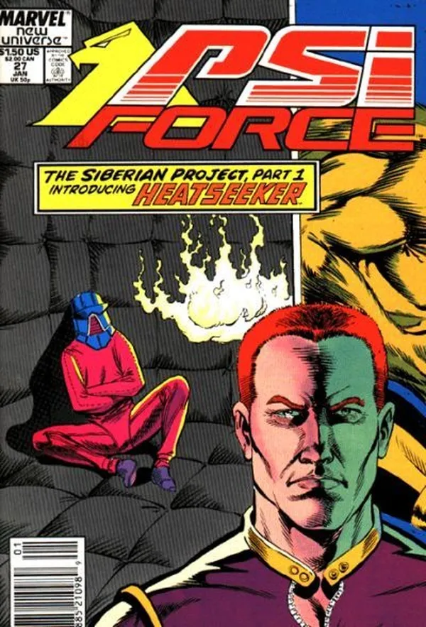 Cover of Psi-Force #27
