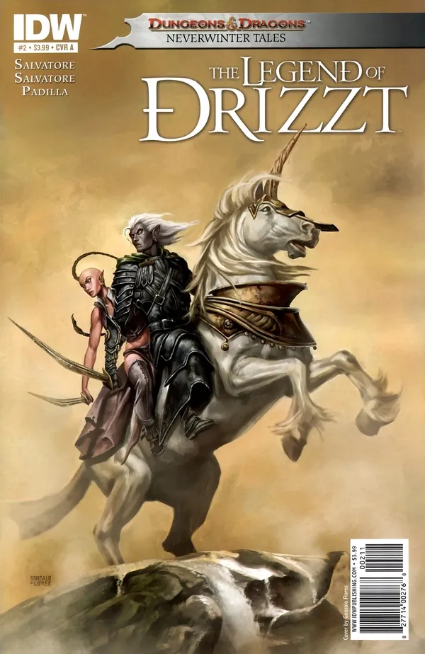 Cover of Dungeons & Dragons: The Legend of Drizzt: Neverwinter Tales #2