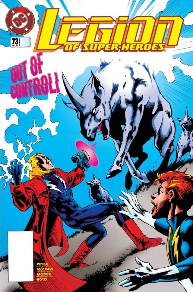 Cover of Legion of Super-Heroes #73