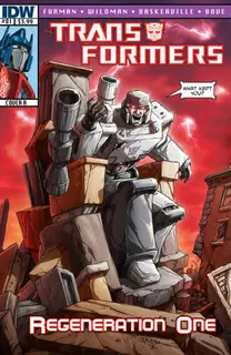 Cover of Transformers: Regeneration One #81