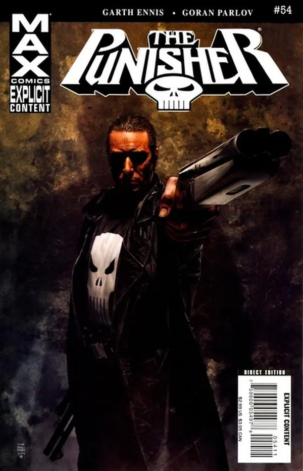 Cover of Punisher #54