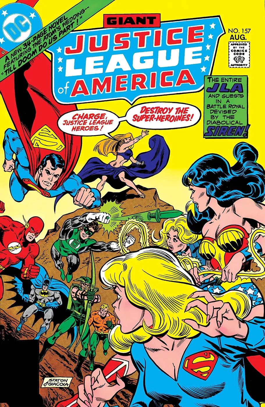 Cover of Justice League of America #157