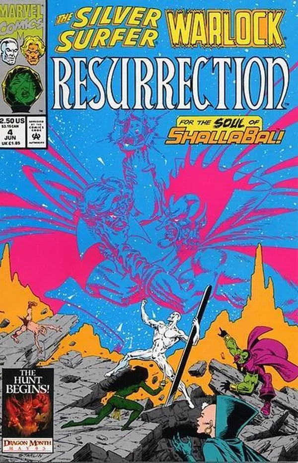 Cover of Silver Surfer / Warlock: Resurrection #4