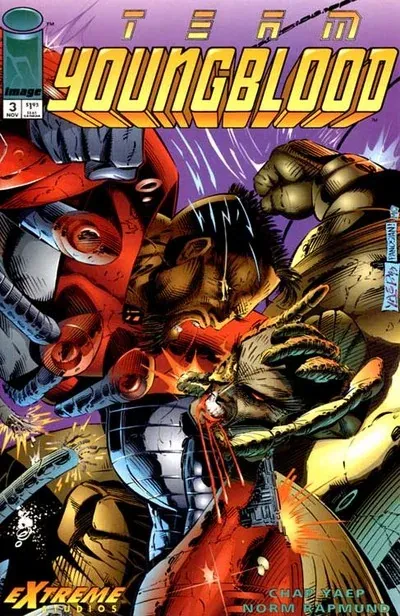 Cover of Team Youngblood #3