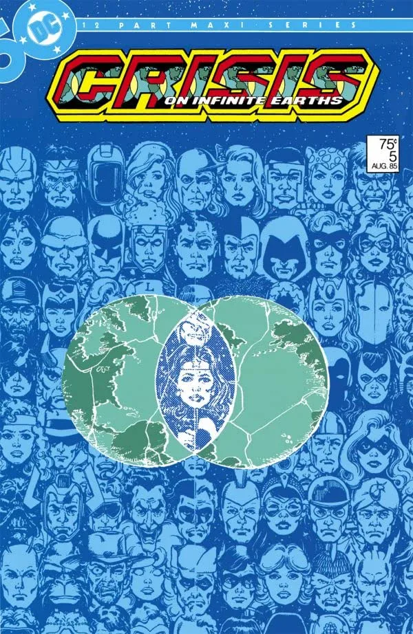 Cover of Crisis on Infinite Earths #5