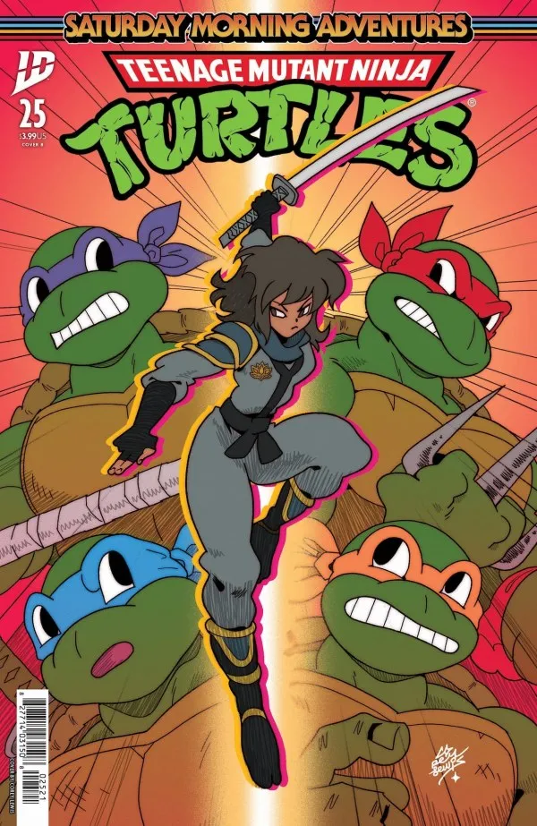 Cover of Teenage Mutant Ninja Turtles: Saturday Morning Adventures #25