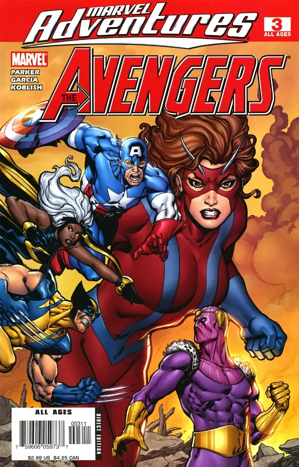 Cover of Marvel Adventures The Avengers #3