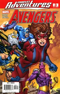 Cover of Marvel Adventures The Avengers #3