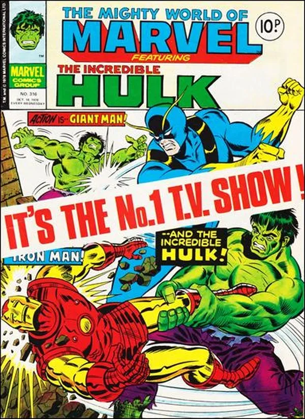 Cover of The Mighty World of Marvel #316