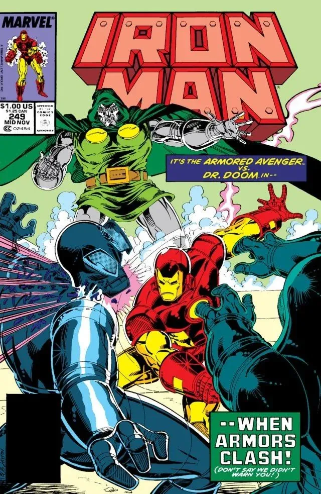 Cover of Iron Man #249