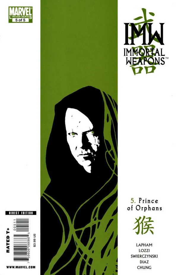 Cover of Immortal Weapons #5