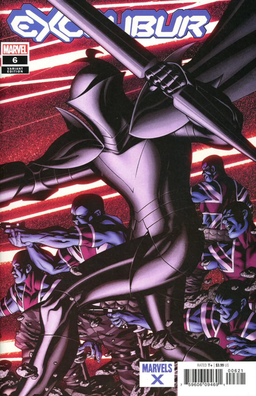 Cover of Excalibur #6