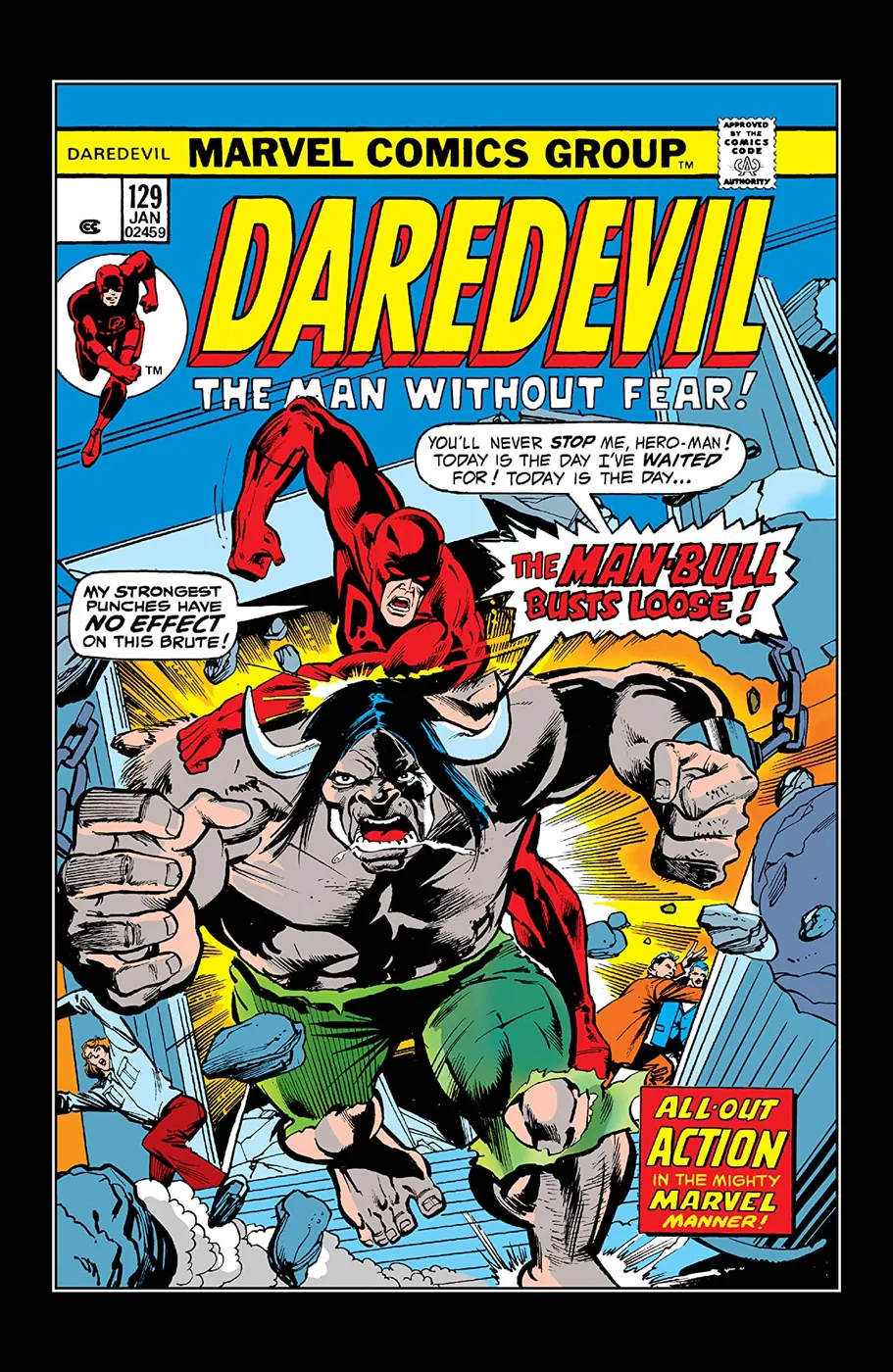 Cover of Daredevil #129