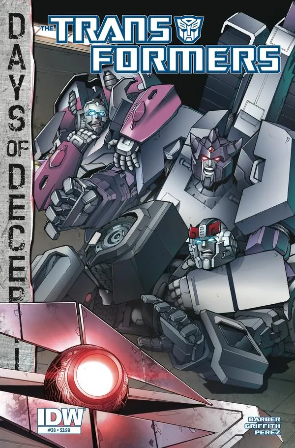Cover of The Transformers #38