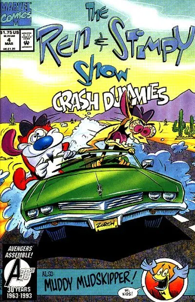 Cover of The Ren & Stimpy Show #4