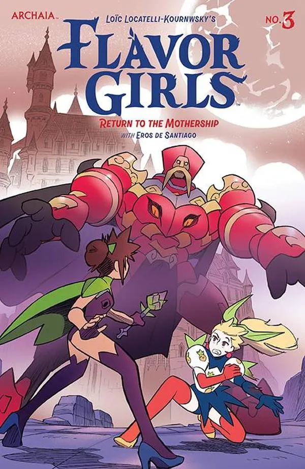 Cover of Flavor Girls: Return to the Mothership #3