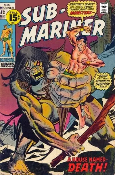 Cover of Sub-Mariner #42