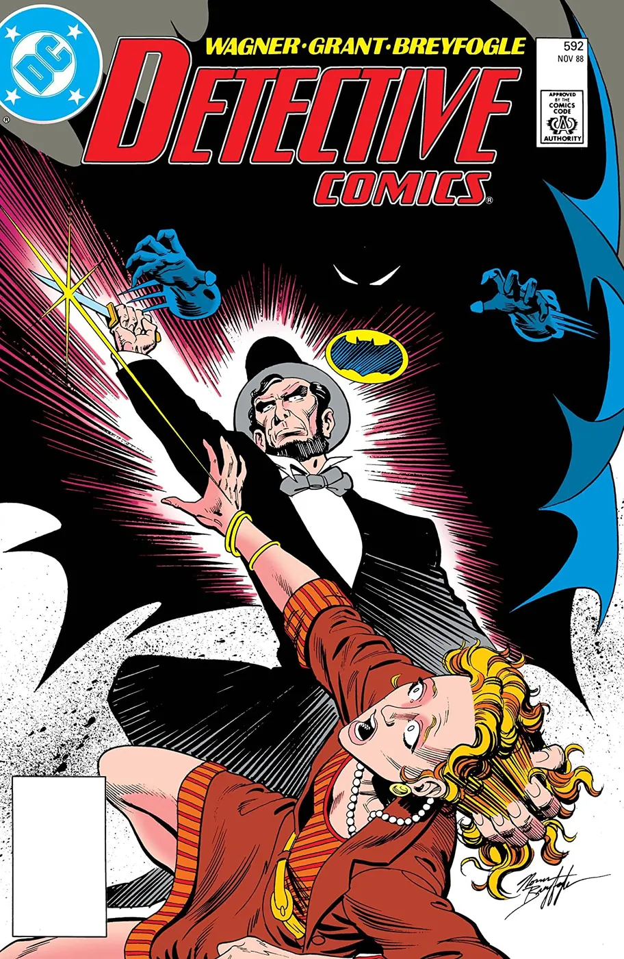 Cover of Detective Comics #592