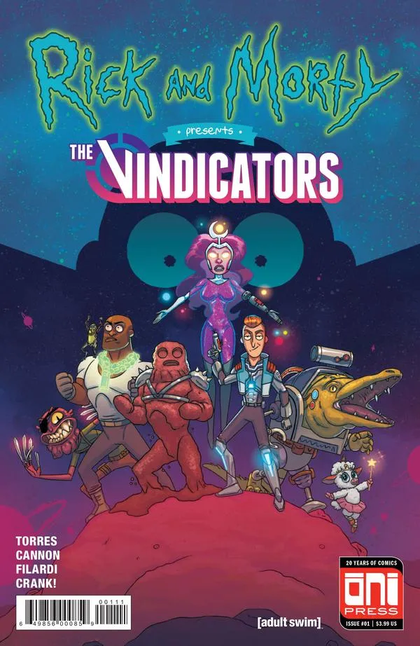 Cover of Rick and Morty Presents: The Vindicators #1