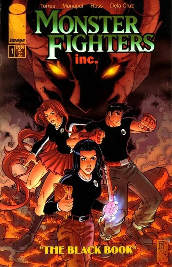 Cover of Monster Fighters Inc.: The Black Book #1