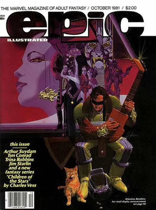 Cover of Epic Illustrated #8
