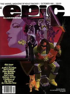 Cover of Epic Illustrated #8