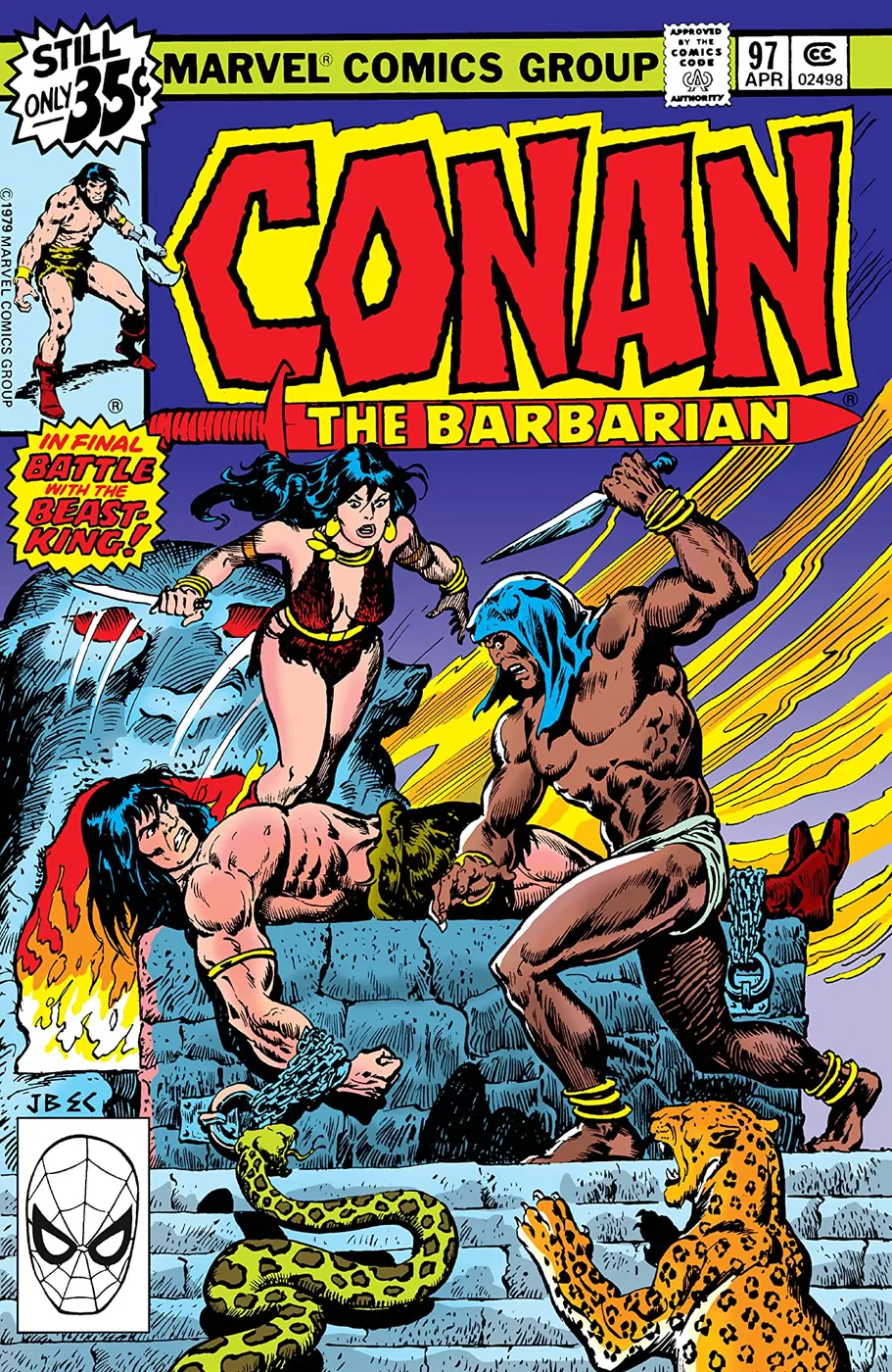 Cover of Conan the Barbarian #97