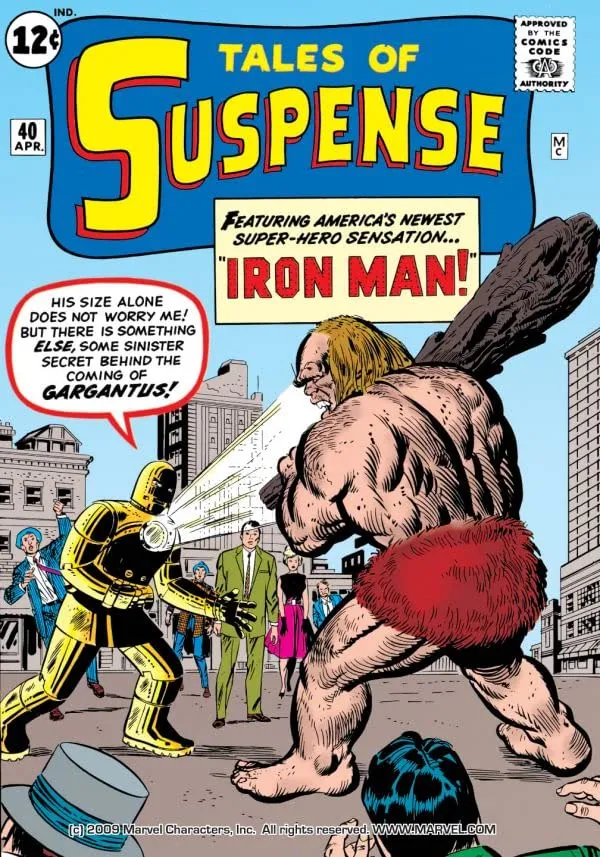 Cover of Tales of Suspense #40