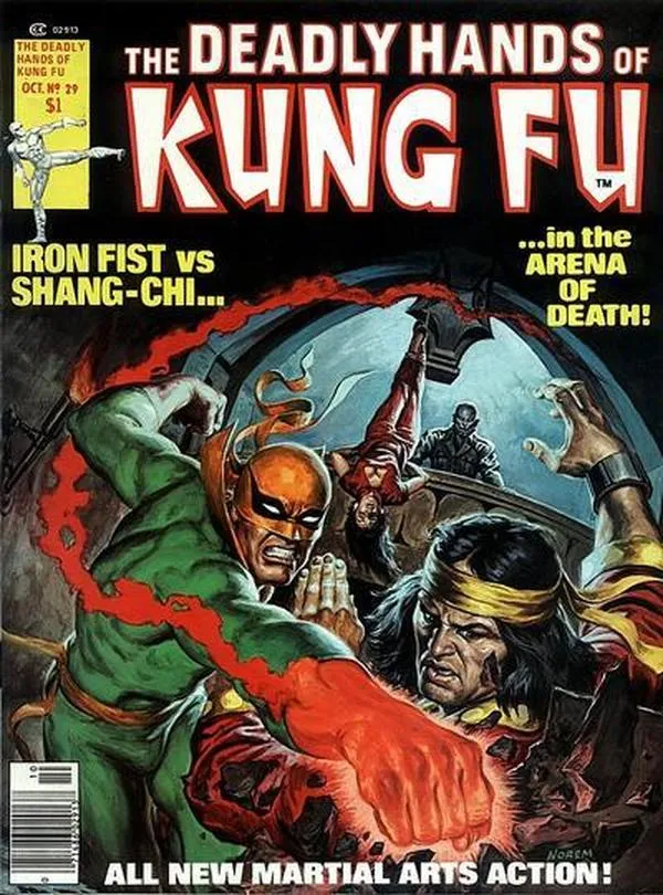 Cover of The Deadly Hands of Kung Fu #29