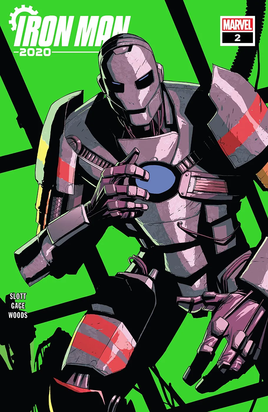 Cover of Iron Man 2020 #2