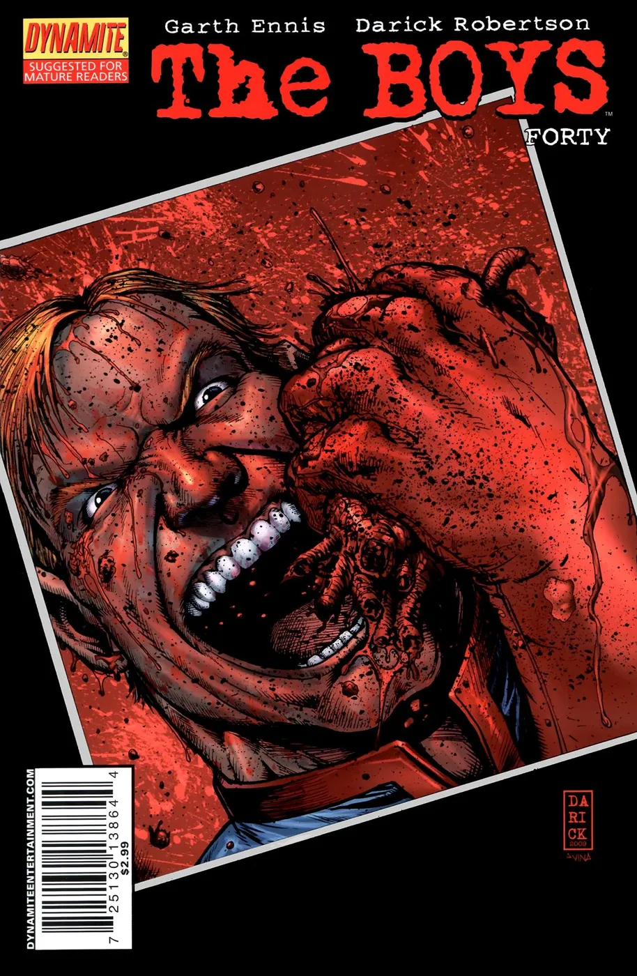 Cover of The Boys #40